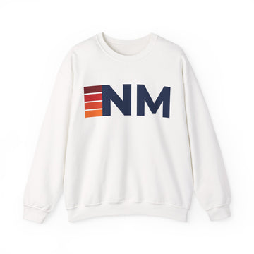New Mexico Retro Sweatshirt | Retro Stripes New Mexico