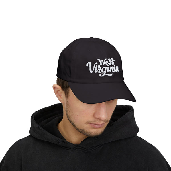 West Virginia Dad Hat - Embroidered West Virginia Classic Dad Cap