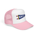 Memphis, Tennessee Pennant Trucker Hat — Retro Flag Foam Cap-8