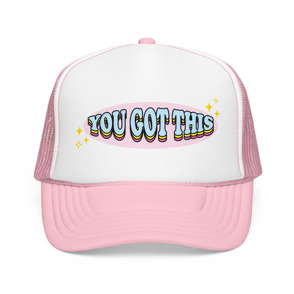 You Got This Trucker Hat Boho