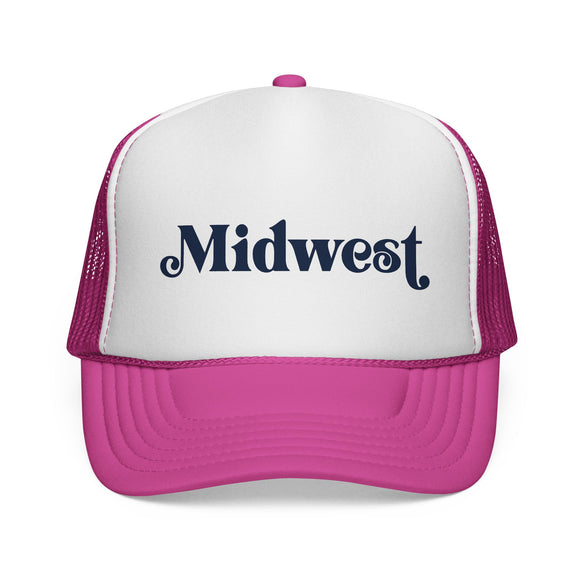 Midwest Retro Mountains Trucker Hat