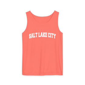 Salt Lake City, Utah Tank Top Unisex | Comfort Colors - 100% Cotton