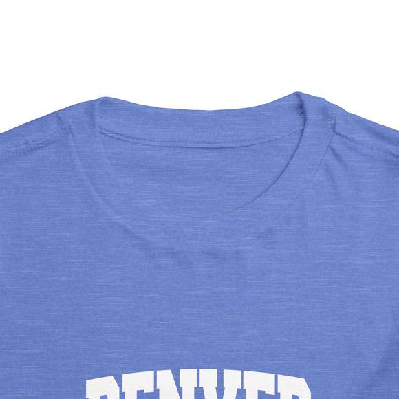 Denver, Colorado Toddler Graphic Tee - Kids Denver Vacation T-Shirt