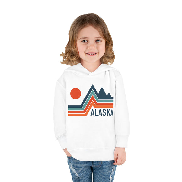 Alaska Toddler Hoodie - Unisex Alaska Toddler Sweatshirt