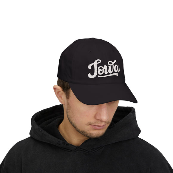 Iowa Dad Hat - Embroidered Iowa Classic Dad Cap
