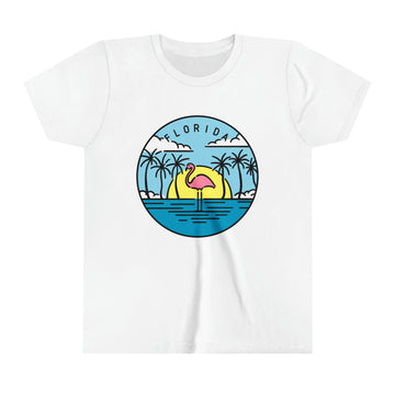 Buy white Florida Youth T-Shirt - Unisex Kids Florida Shirt
