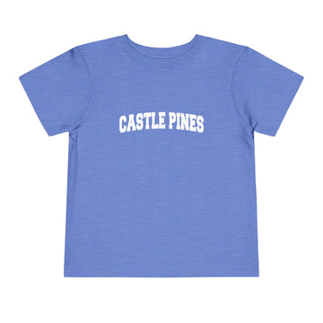 Castle Pine, Colorado Toddler Graphic Tee - Kids Castle Pine Vacation T-Shirt - 0