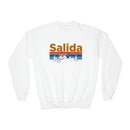 Salida, Colorado Youth Sweatshirt - Unisex Kid's Salida Crewneck Sweatshirt-1