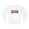 Salida, Colorado Youth Sweatshirt - Unisex Kid's Salida Crewneck Sweatshirt