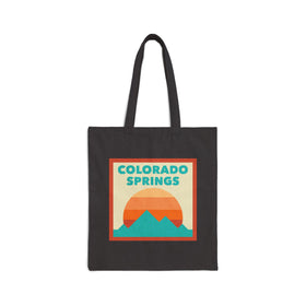 Colorado Springs, Colorado Tote Bag, Cotton Canvas Tote Bag, Reusable Shopping Bag, Eco-Friendly Tote, Colorado Springs, Colorado Gift