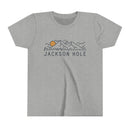 Jackson Hole, Wyoming Youth T-Shirt - Kids Jackson Hole Shirt-3