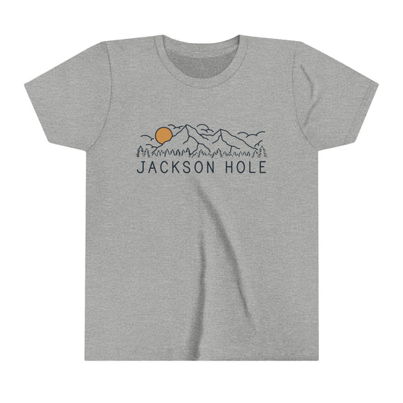 Jackson Hole, Wyoming Youth T-Shirt - Kids Jackson Hole Shirt