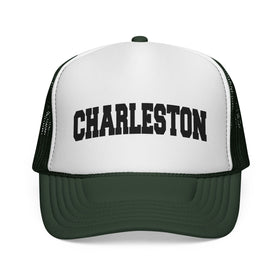 Buy dark-green Charleston, South Carolina Collegiate Style Trucker Hat
