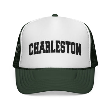 Buy dark-green Charleston, South Carolina Collegiate Style Trucker Hat