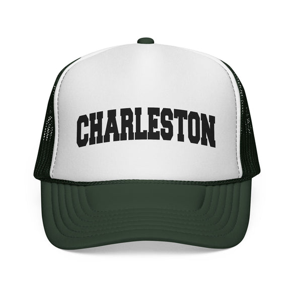 Charleston, South Carolina Collegiate Style Trucker Hat