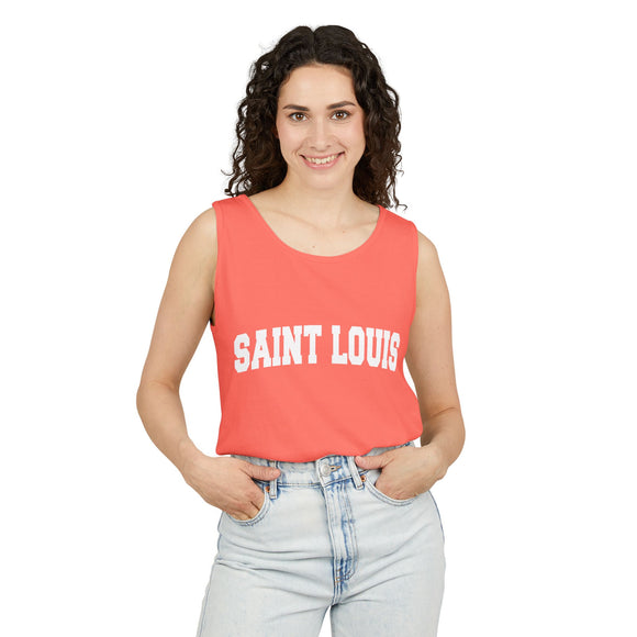 St Louis, Missouri Tank Top Unisex | Comfort Colors - 100% Cotton