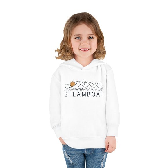 Steamboat, Colorado Toddler Hoodie - Unisex Steamboat Toddler Sweatshirt
