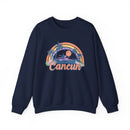 Cancun, Mexico Sweatshirt - Unisex Retro Beach Crewneck Cancun Sweatshirt-2