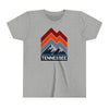 Tennessee Youth Shirt - Retro Mountain Tennessee Kid's T-Shirt