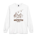 Whitefish, Montana Long Sleeve T-Shirt - Ski Mountain Gondola-1