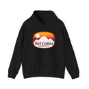 Fort Collins, Colorado Hoodie - Retro Ombre Unisex Fort Collins Hoodie Sweatshirt-5