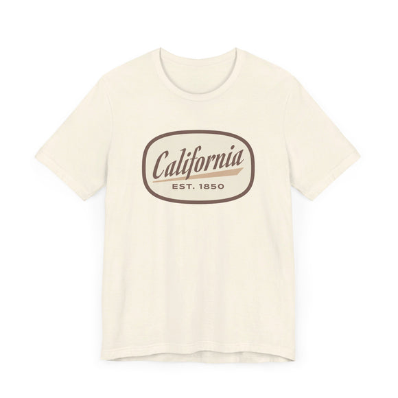 California T-Shirt - Retro Unisex California Shirt
