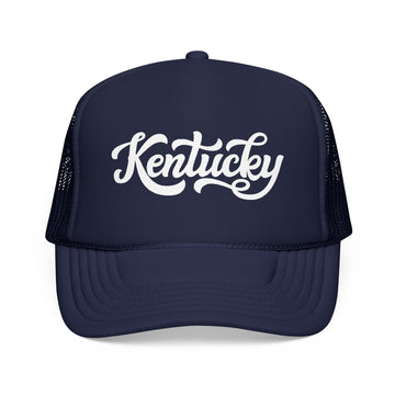Buy dark-navy Kentucky Trucker Hat - Kentucky Cap