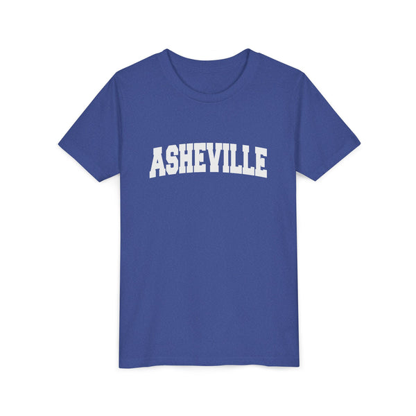 Asheville, North Carolina Youth Graphic Tee - Kids Asheville T Shirt
