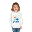 Utah Toddler Hoodie - Minimal Style Unisex Utah Toddler Sweatshirt-20