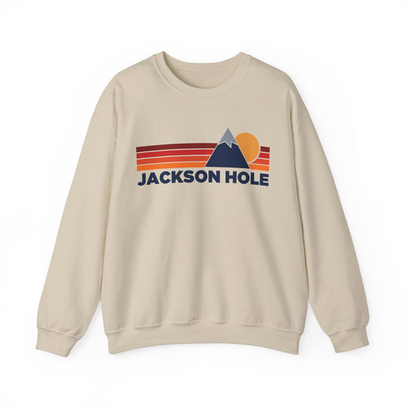 Jackson Hole, Wyoming Sweatshirt Retro Mountains, Jackson Hole Unisex Crewneck, Vintage Cozy Jumper, Gift for Outdoor Lovers