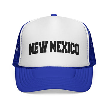 Buy royal New Mexico Retro Collegiate Style Trucker Hat