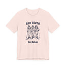 Red River, New Mexico Ski Babes T‑Shirt — Retro Skiing Graphic Tee-1