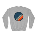 Colorado Youth Crewneck Sweatshirt - Unisex Kid's Colorado Sweatshirt-2