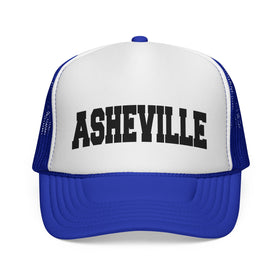 Buy royal Asheville, North Carolina Collegiate Style Trucker Hat
