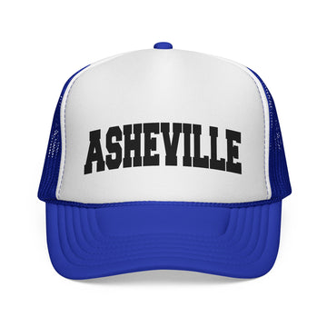 Buy royal Asheville, North Carolina Collegiate Style Trucker Hat