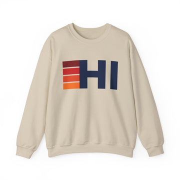 Hawaii Retro Sweatshirt | Retro Stripes Hawaii - 0