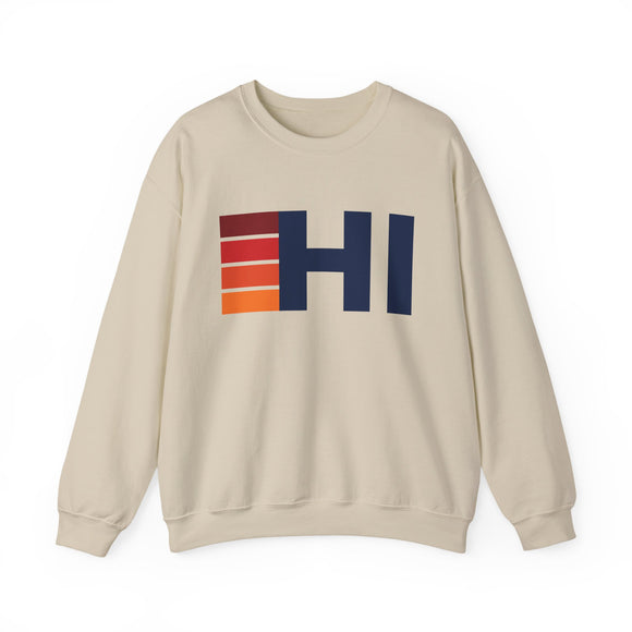 Hawaii Retro Sweatshirt | Retro Stripes Hawaii