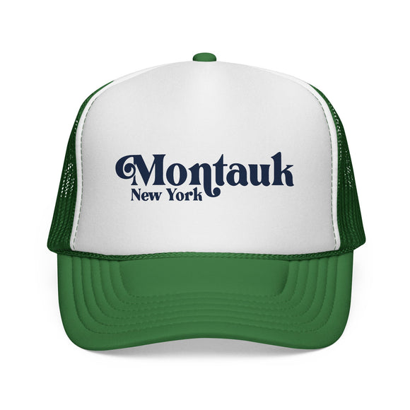 Montauk, New York Retro Trucker Hat