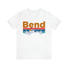 Bend, Oregon Shirt - Mountain Sunset Unisex Bend T-Shirt