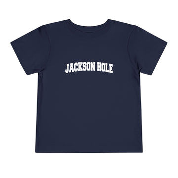 Buy navy Jackson Hole, Wyoming Toddler Graphic Tee - Kids Jackson Hole Vacation T-Shirt