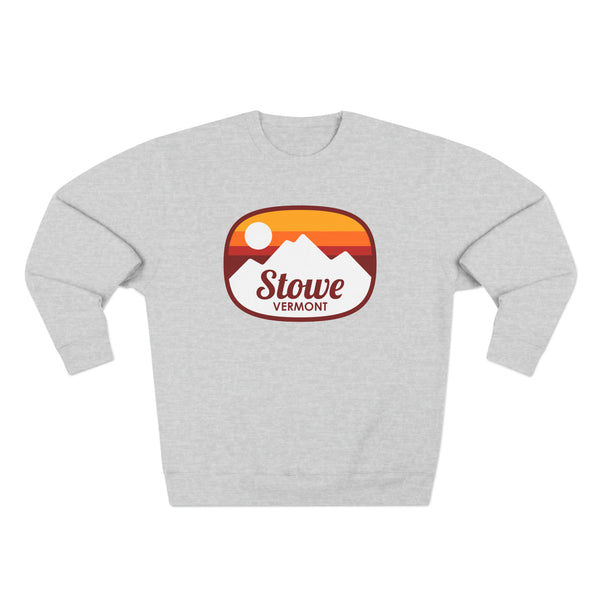 Premium Stowe, Vermont Sweatshirt - Retro Unisex Sweatshirt