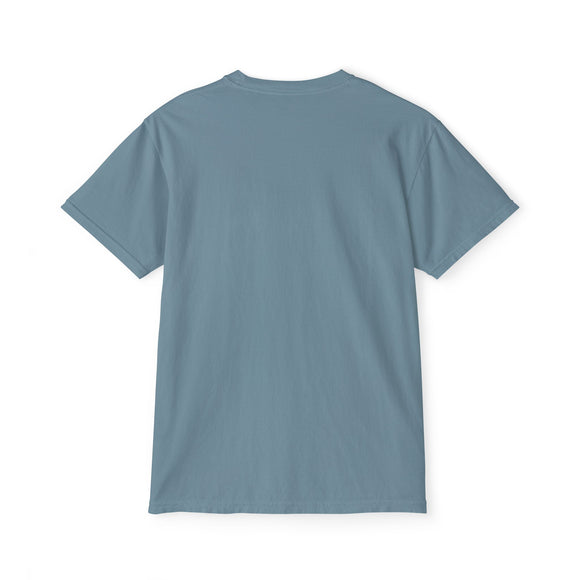 Lake Tahoe, California Pocket T-Shirt, Garment-Dyed Shirt, Mountain Graphic Tee, Comfort Colors