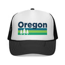 Oregon Retro Trees Trucker Hat - Vintage Style Oregon Cap-1