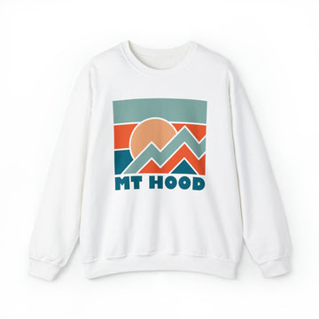Mount Hood, Oregon Sweatshirt - Unisex Crewneck Mount Hood Sweatshirt