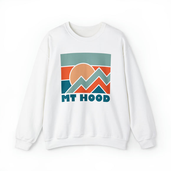 Mount Hood, Oregon Sweatshirt - Unisex Crewneck Mount Hood Sweatshirt