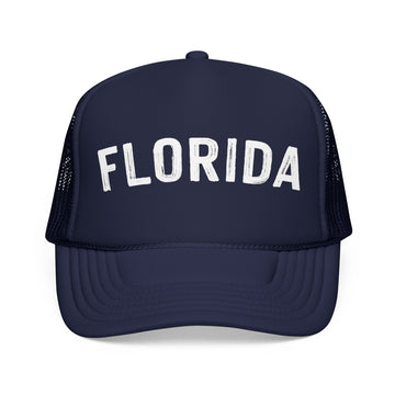 Buy dark-navy Florida Trucker Hat - Florida Cap