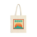 Bend, Oregon Tote Bag, Cotton Canvas Tote Bag, Reusable Shopping Bag, Eco-Friendly Tote, Bend, Oregon Gift-1
