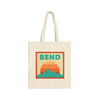 Bend, Oregon Tote Bag, Cotton Canvas Tote Bag, Reusable Shopping Bag, Eco-Friendly Tote, Bend, Oregon Gift