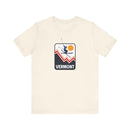 Vermont T-Shirt - Snow Ski Jump Unisex Vermont Shirt-3
