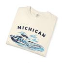 Michigan T Shirt, Comfort Colors Cotton 100% Cotton Wakeboard Boat Tee-10